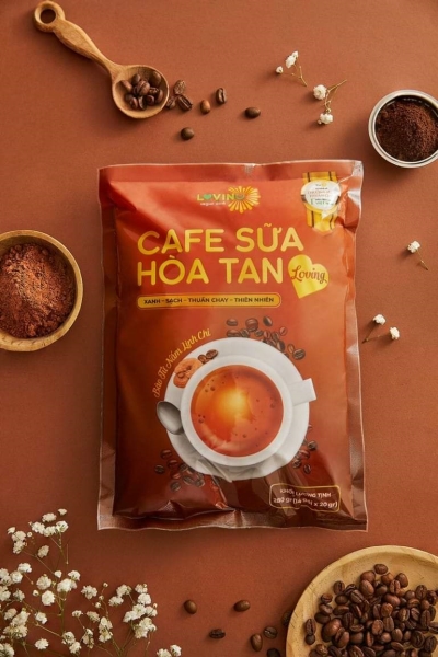 Cafe sữa hòa tan - Thực Phẩm Chay Hồ Chí Minh  - Công Ty TNHH Diệp Lâm